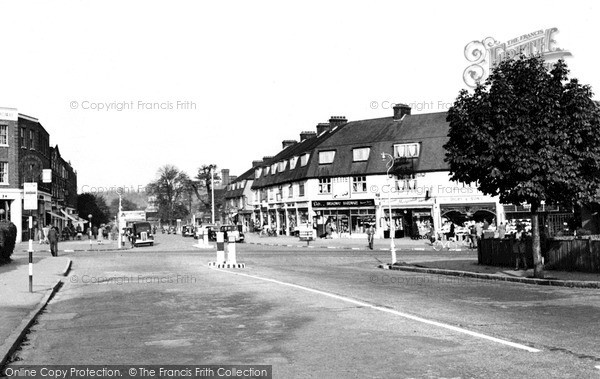 Photo of Potters Bar, The Broadway c.1955