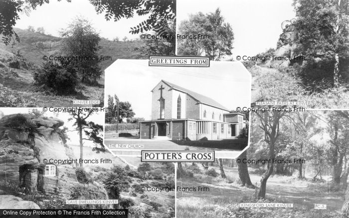 Photo of Potters Cross, Composite c.1965