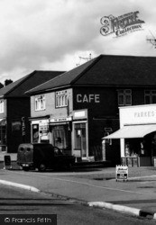 Potters Cross, The Dolphin Cafe c.1965, Potter's Cross