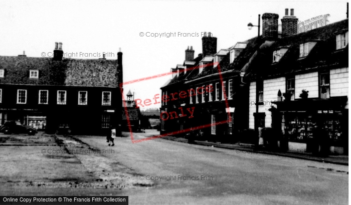 Photo of Potton, The Square c.1955