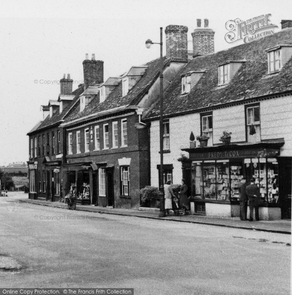 Photo of Potton, The Square c.1955