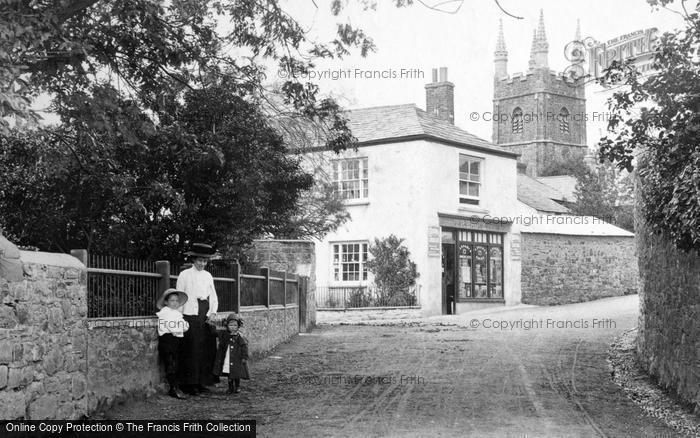 Photo of Poughill, A Village Family 1910