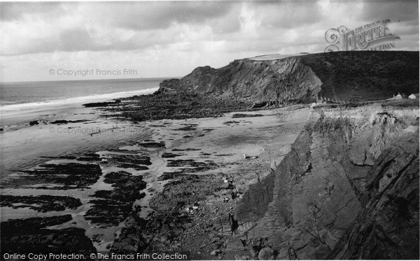Photo of Poughill, Northcott Mouth c.1960
