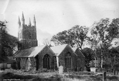 St Olaf's Church 1890, Poughill