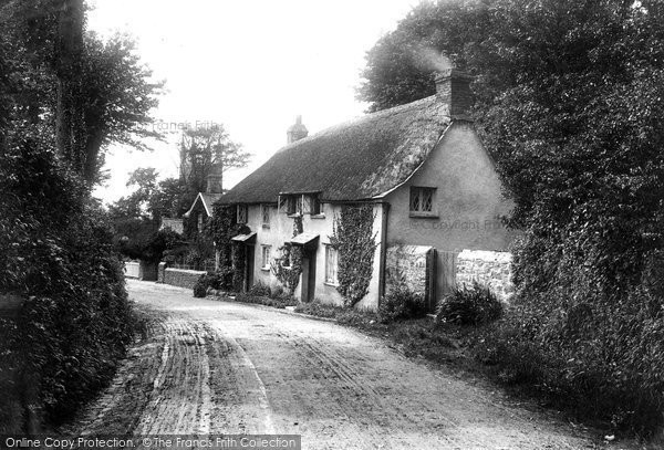 Photo of Poughill, The Village 1910