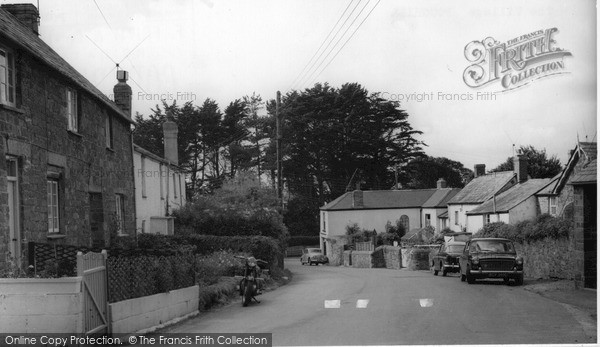 Photo of Poughill, The Village c.1960