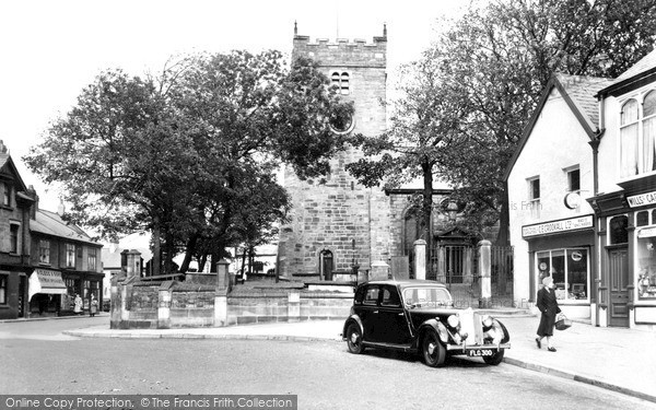 Photo of Poulton Le Fylde, St Chad's Church c.1955