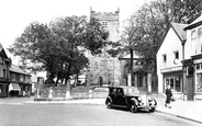 Poulton-Le-Fylde, St Chad's Church c.1955, Poulton-Le-Fylde