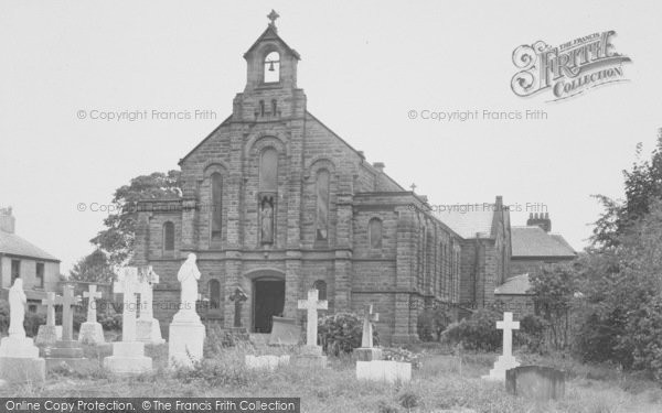 Photo of Poulton Le Fylde, St John's Roman Catholic Church c.1955