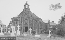 Poulton-Le-Fylde, St John's Roman Catholic Church c.1955, Poulton-Le-Fylde