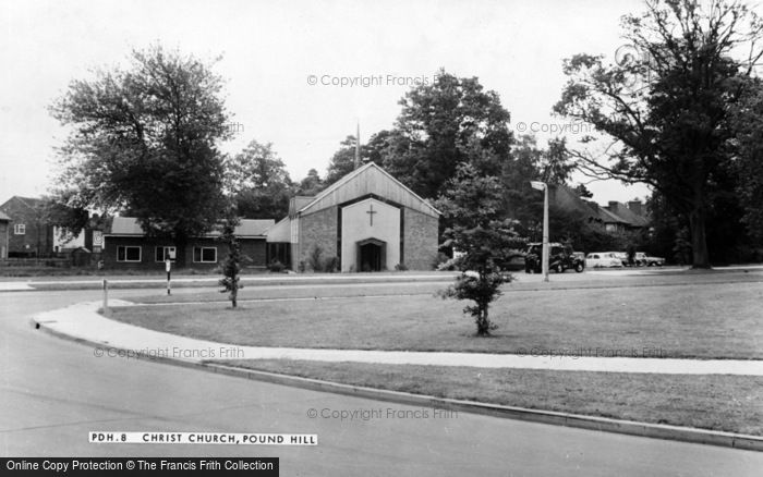 Photo of Pound Hill, Christ Church c.1960