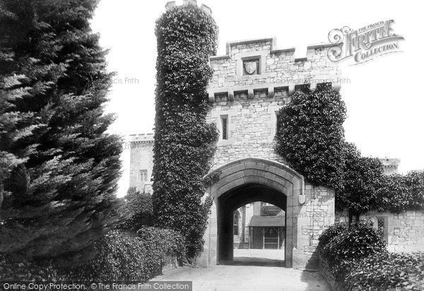 Photo of Powderham, Castle Gateway 1906