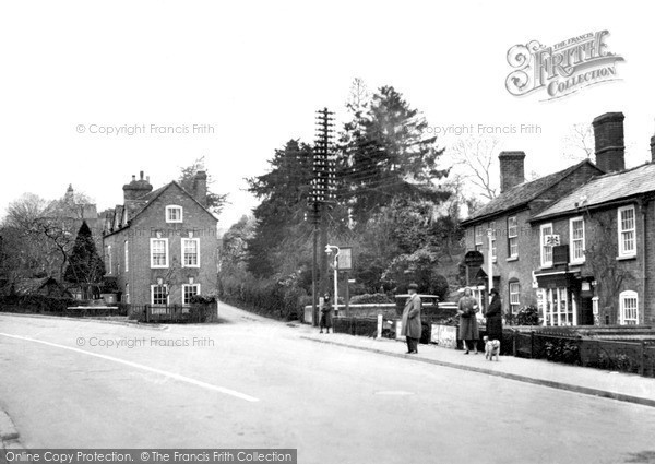 Photo of Powick, The Village c.1955