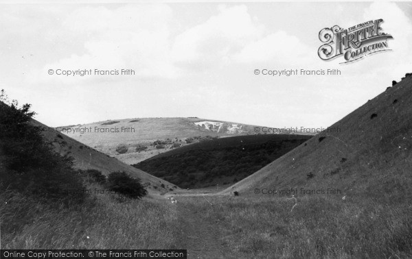 Photo of Poynings, Devil's Valley c.1955