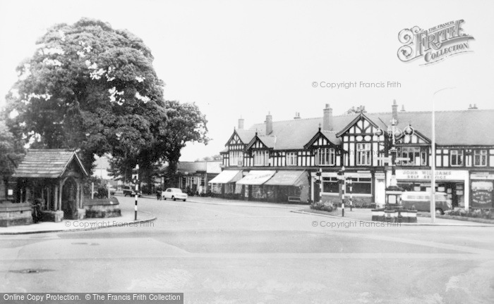 Photo of Poynton, Fountain Square c.1965