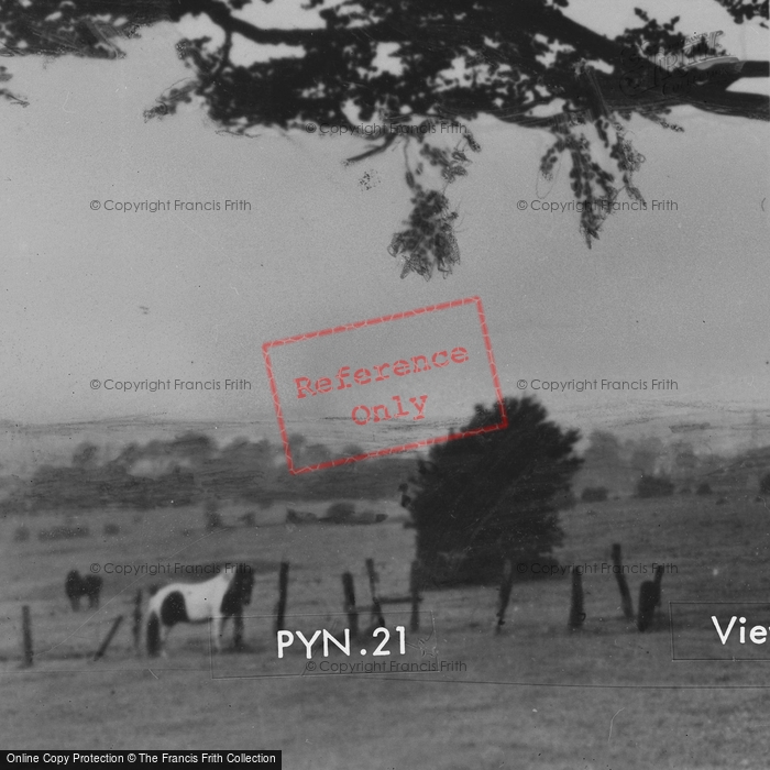 Photo of Poynton, From Middlewood c.1955