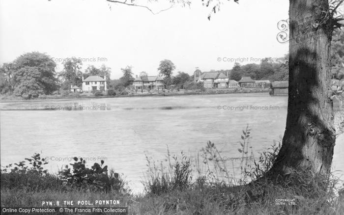 Photo of Poynton, The Pool c.1955