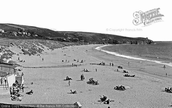 Photo of Praa Sands, c.1955