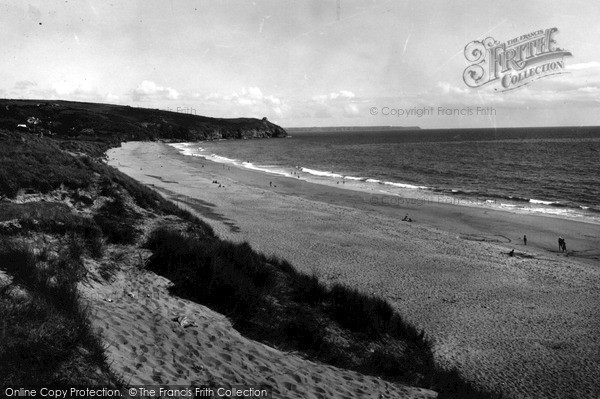 Photo of Praa Sands, c.1955