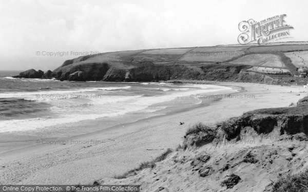 Photo of Praa Sands, c.1955