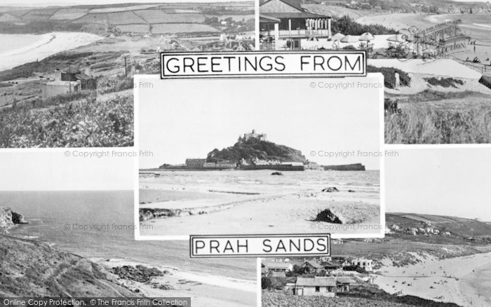 Photo of Praa Sands, Composite c.1955