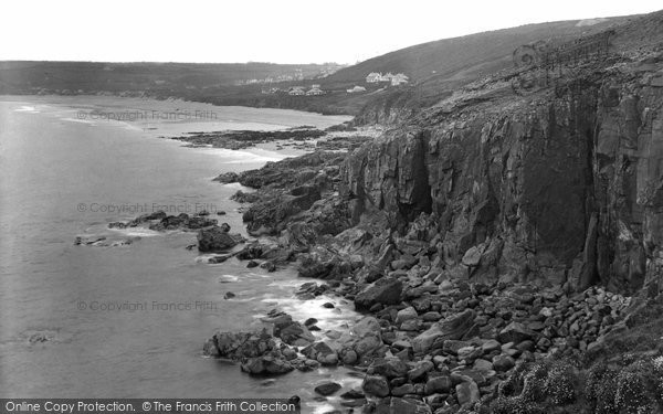 Photo of Praa Sands, Eastern End 1930