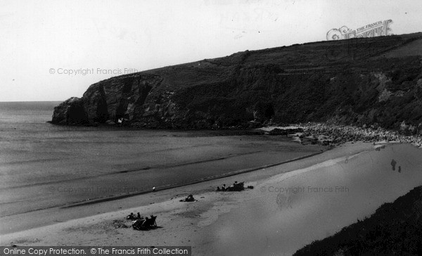 Photo of Praa Sands, Hoe Point c.1955