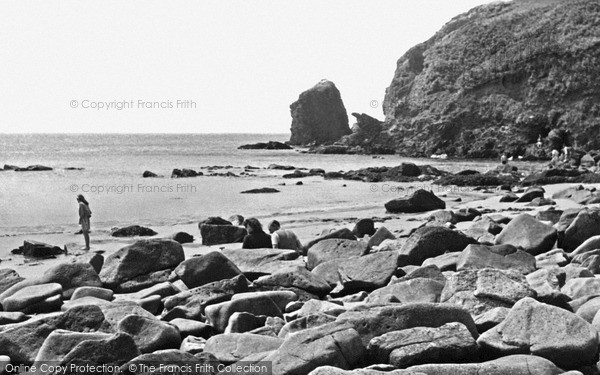 Photo of Praa Sands, Hoe Point c.1955