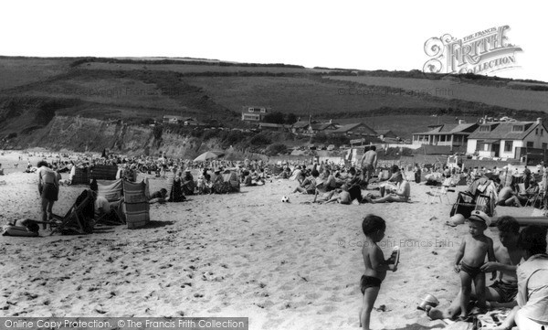 Photo of Praa Sands, The Beach c.1965