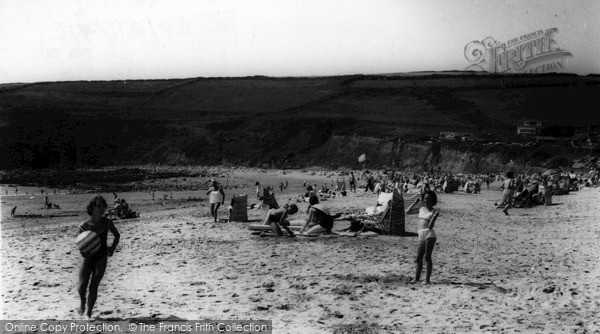 Photo of Praa Sands, The Beach c.1965