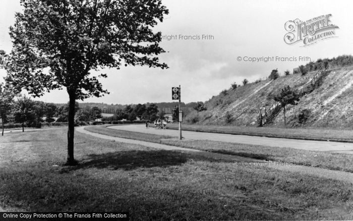 Photo of Pratts Bottom, Hillside c.1955