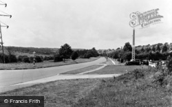 Pratts Bottom, Sevenoaks Road c.1955, Pratt's Bottom