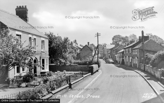 Photo of Prees, Mill Street c.1960