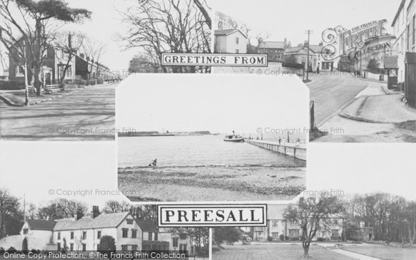 Photo of Preesall, Composite c.1955