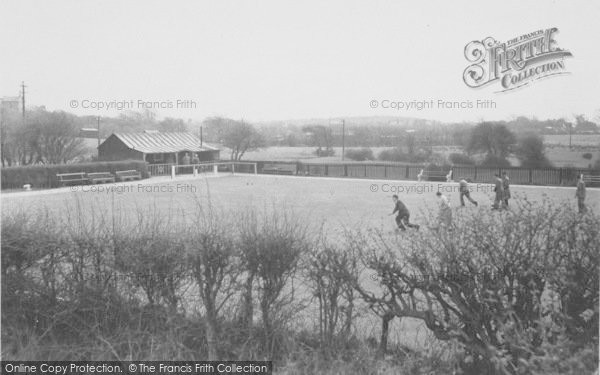 Photo of Preesall, The Bowling Green c.1955