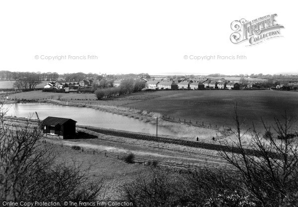 Photo of Preesall, The View From Preesall Hill c.1955