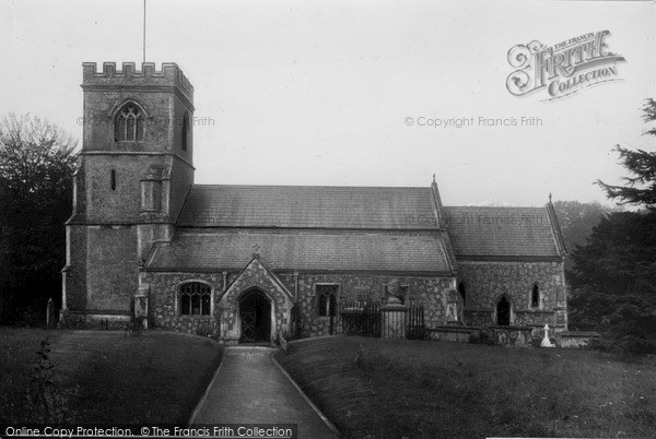 Photo of Preshute, St George's Church c.1955
