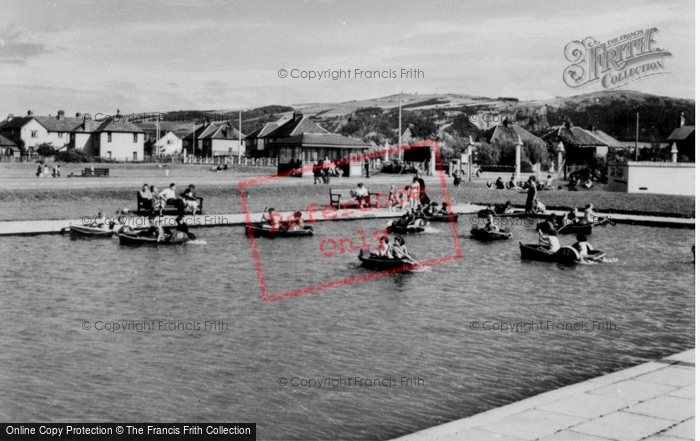 Photo of Prestatyn, Boating Lake Ffrith Park c.1950
