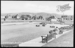 Boating Pool, Ffrith Beach c.1950, Prestatyn