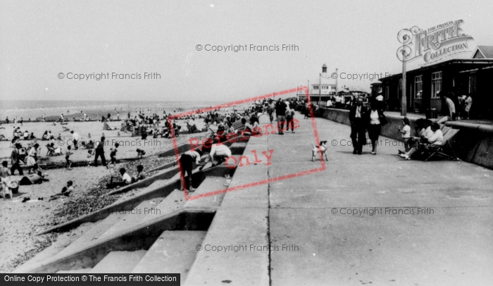 Photo of Prestatyn, Central Beach c.1960