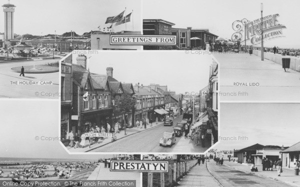 Photo of Prestatyn, Composite c.1955