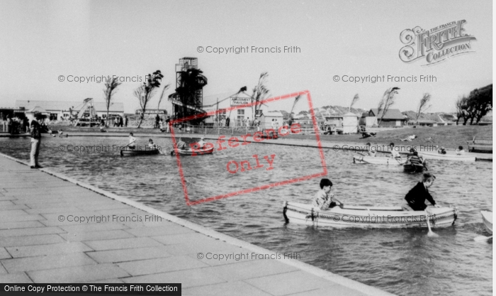 Photo of Prestatyn, Ffrith Beach, Boating Lake c.1965