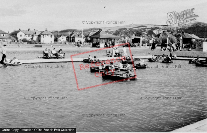 Photo of Prestatyn, Ffrith Beach, The Boating Pool c.1950