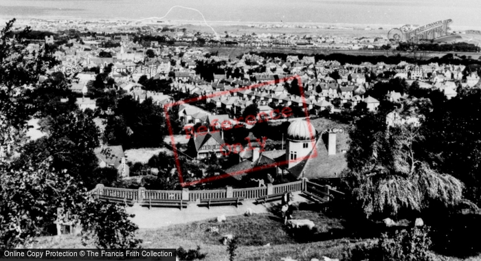 Photo of Prestatyn, From Hillside Gardens c.1955