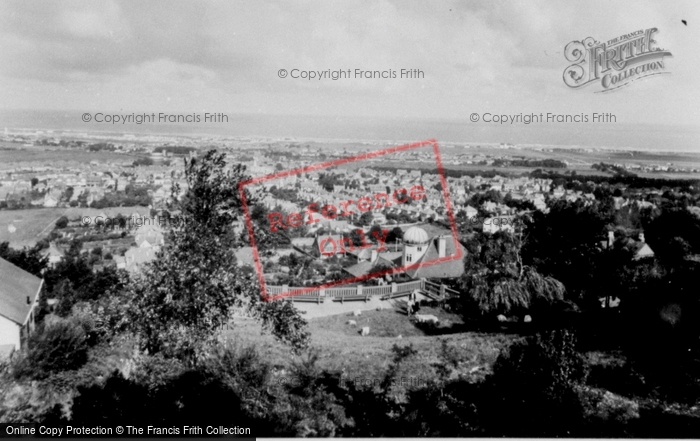 Photo of Prestatyn, From Hillside Gardens c.1955
