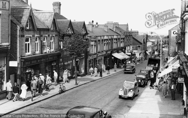 Photo of Prestatyn, High Street c.1955