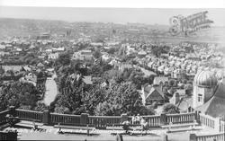 High Street From The Mountain c.1950, Prestatyn