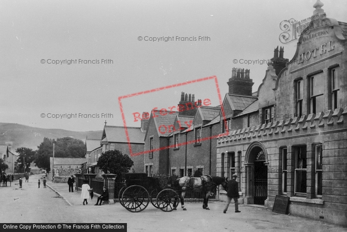 Photo of Prestatyn, Hotel And Street 1895