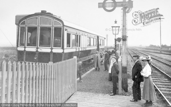 Photo of Prestatyn, Station, A Railmotor c.1910
