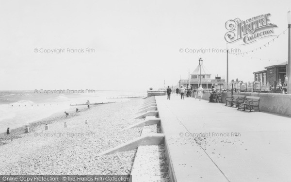 Photo of Prestatyn, The Promenade And Beach c.1965
